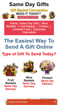 Mobile Screenshot of gift-basket-connection.com